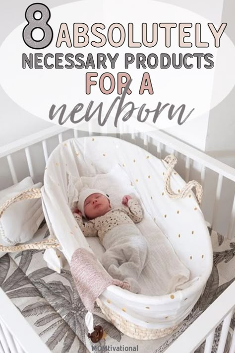 What does a Newborn Baby Need? Newborn Tips and Tricks. What is absolutely necessary for a newborn? Baby things to start buying for baby. Baby products to put on your registry TODAY #newborn #pregnant #musthaves Newborn Baby Needs, Newborn Baby Care, Baby Registry Checklist, Best Baby Products, Baby Checklist, Baby Sleep Problems, Fantastic Baby, Baby Care Tips, Baby Arrival