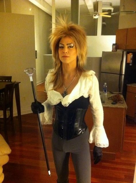 Goblin King Cosplay, David Bowie Labyrinth Costume, Labyrinth Costume Diy, Jareth The Goblin King Costume, 80s Horror Costumes, David Bowie Labrynth, Jareth Cosplay, Labyrinth Costume, David Bowie Costume