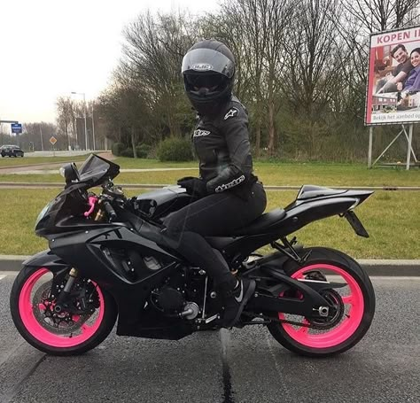 Pink Motorcycle Helmet, Pink Helmet, Pink Motorcycle, Motorcross Bike, Pink Bike, Motorcycle Aesthetic, Pimped Out Cars, Pretty Bike, Biker Love