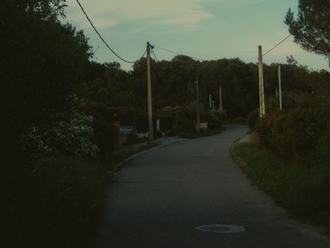 Forest Town Aesthetic, Rural Town Aesthetic, Town In Forest, Abandoned Town Aesthetic, Dark Town Aesthetic, Forest Town, 1960s Aesthetic, Road Town, Abandoned Town