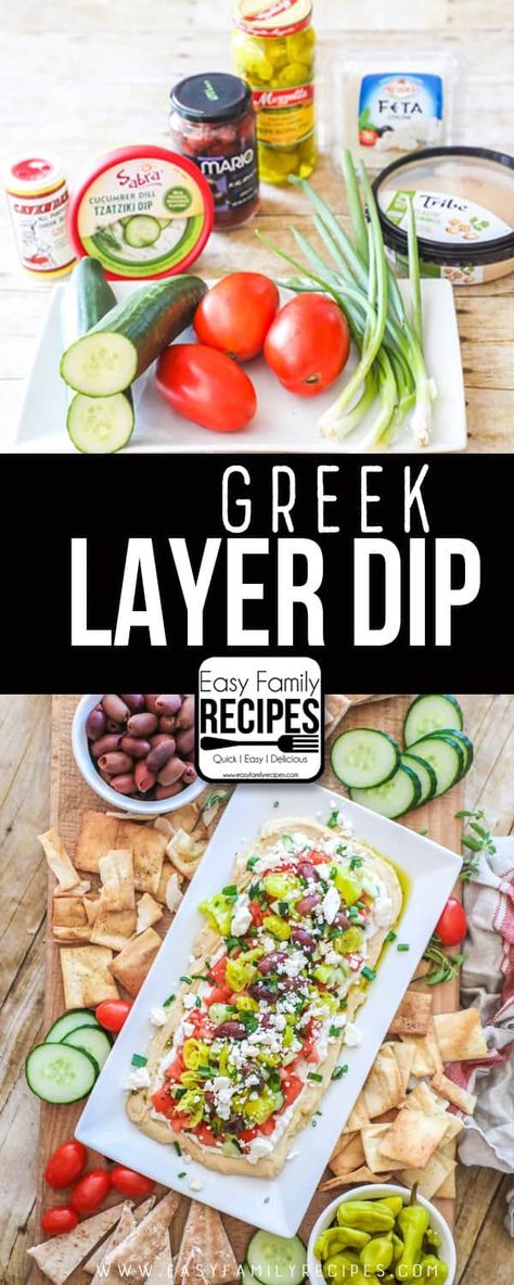 Greek Layer Dip, Sweet Potato Soup Vegan, Yummy Appetizers Parties, Layered Dip Recipes, Greek Dip, Layer Dip, Dip Recipes Easy, Vegan Sweet Potato, Sweet Potato Soup