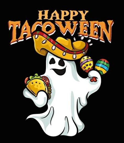 Halloween Taco Tuesday, Spooky Tacos, National Taco Day October, Halloween Tacos, Taco Tuesday Quotes, Acrylic Sketchbook, Taco Wallpaper, Taco Images, Taco Pictures