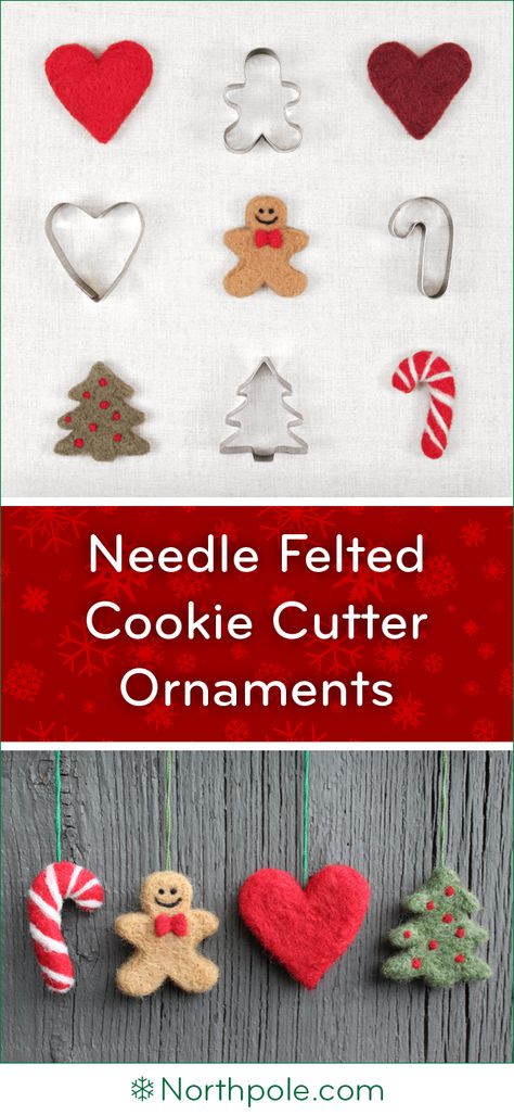 Easy Needle Felting Projects Christmas, Xmas Needle Felting Ideas, Needle Felting Christmas Decorations, Felted Gingerbread Man, Needle Felted Gingerbread Man, Needle Felting For Beginners, Easy Needle Felting Ideas, Christmas Needle Felting Ideas, Needle Felting Easy