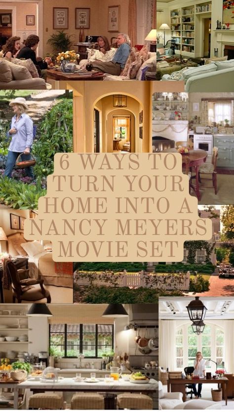 Father Of The Bride House Interior, Nancy Meyers Aesthetic Small House, Nancy Myers Homes Aesthetic, Nancy Meyers Interiors Living Rooms, Nancy Meyers Living Room, Nancy Meyers Bedroom, Its Complicated House, Father Of The Bride House, Nancy Meyers Interiors