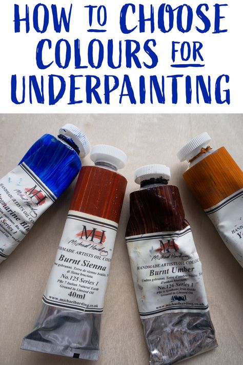 Blending Oil Paint, Oil Painting Set Up, Oil Paintings Simple, How To Paint Oil Painting, Oil Painting Tips And Tricks, Oil Painting Tips For Beginners, Oil Painting How To, Oil Painting Styles, Underpainting Technique Acrylic