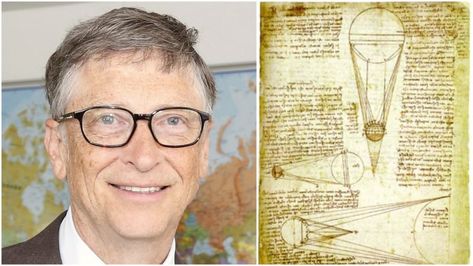 Codex Leicester: Bill Gates paid $30.8 million for Leonardo da Vinci’s book of ideas and theories, including that of “planetshine” Codex Leicester, Bill Gates, The Wiz, Of Ideas, Leicester, When Someone, The Vintage, Astronomy, Art Lessons