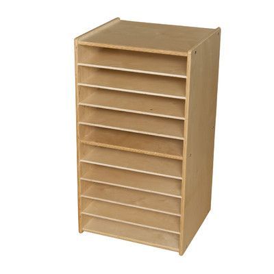 Wood Designs Mobile Paper and Puzzle Storage Center Assembly: Yes Classroom Supplies Organization, Storage Cubbies, Puzzle Storage, Storage Center, Shelving Storage, Classroom Furniture, Wood Designs, Furniture Catalog, School Furniture