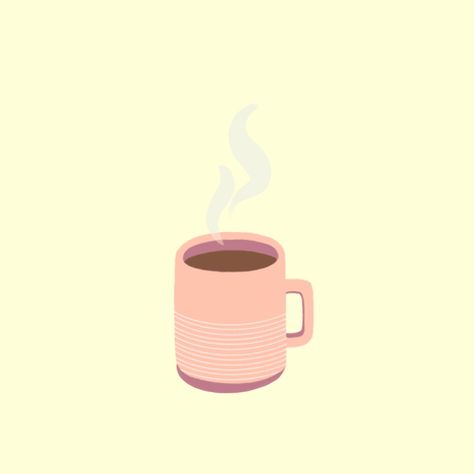 Steam Animation, Steam Gif, Coffee Animation, Coffee Steam, Steaming Coffee, Frame By Frame Animation, Digital Campaign, Drawings Tutorials, Anime Drawings Tutorials