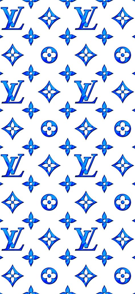 Blue Lv Wallpaper, Sticker Wallpaper Aesthetic, Louis Vuitton Wallpaper Iphone, Designer Wallpaper Iphone, Lv Wallpaper Louis Vuitton, Louis Vuitton Background, Louis Vuitton Wallpaper, Aesthetic Clipart, Stencil Background