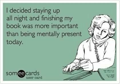 Find yourself often sleep deprived from reading? You'll relate to these funny book memes. Ernst Hemingway, E Card, I Love Books, Love Reading, Love Book, Book Nerd, Relatable Quotes, The Words, Book Quotes