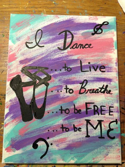 Just made this Dance Canvas art for my instructor! Super easy :) Hope Drawing Ideas Inspiration, Dance Art Drawing, Handmade Poster, Dancer Painting, Dance Themes, Dancing Drawings, Christmas Paintings On Canvas, Contemporary Art Canvas, Dance Paintings