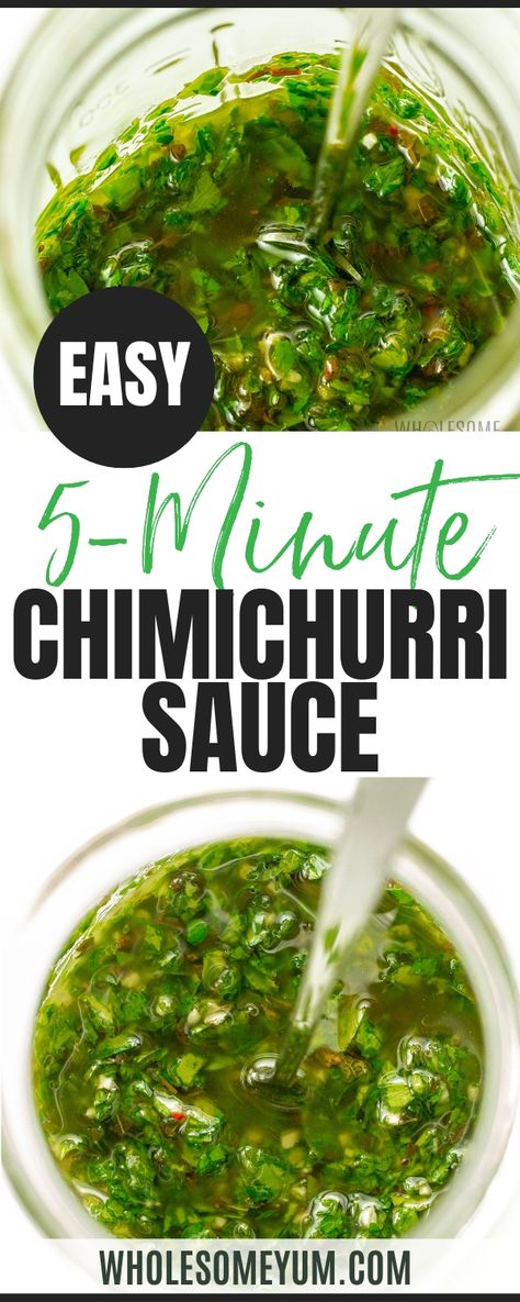 Colombian Chimichurri Sauce, Chimmichuri Recipes Easy, Authentic Chimichurri Sauce, Chimmi Churri Sauce, Valencia Diet, Chimichuri Sauce, Easy Chimichurri Sauce, How To Make Chimichurri, Secret Sauce Recipe