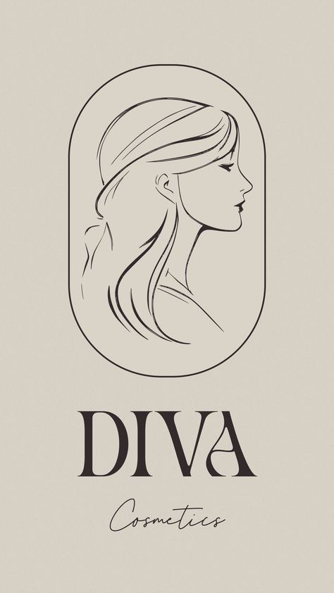 Diva is a cosmetics brand that try to inspire women to embrace their inner diva - to feel beautiful, powerful, and in command of the spotlight. We provide design-driven development of your product. Our team focuses on Branding, UI/UX design, mobile & web development. ⭐️ Let’s discuss your project! contact@quetratech.com Diva Logo Design, Cosmetics Logo Design Ideas, Logo Beauty Cosmetics, Makeup Graphic Design, Makeup Brand Logo, Woman Logo Design, Logo Reference, Ux Design Mobile, Cosmetics Logo