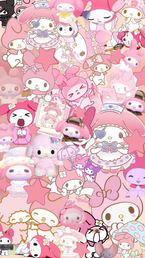 My melody wallpaper 🩷🤍💕 My Melody Aesthetic Wallpaper, Sanrio Pics, Nice Wallpapers, Melody Wallpaper, Mario Fan Art, Collage Collage, My Melody Wallpaper, Hello Kitty Rooms, Avatar Ideas