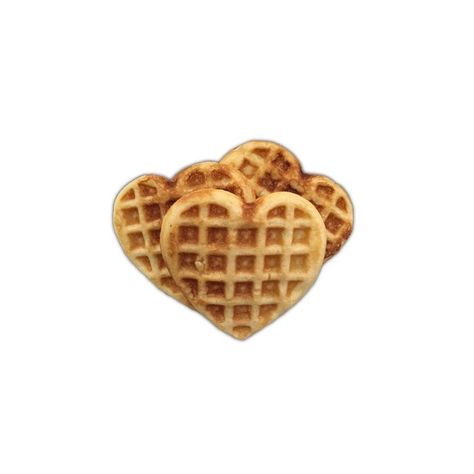 Waffles, We Heart It, White Background, Lost, White