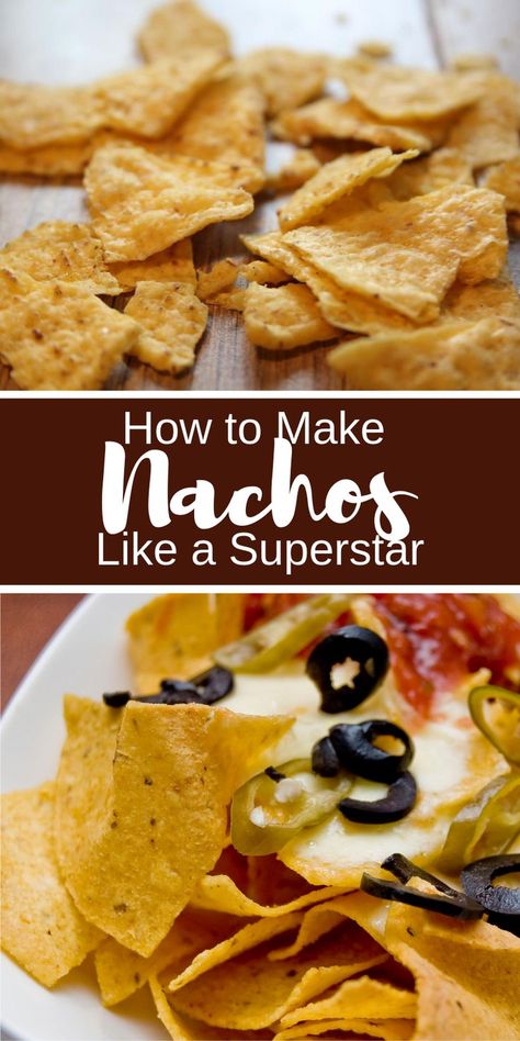 Nacho Chips Recipe, How To Make Nachos, Homemade Nachos, Nacho Chips, Food Film, Loaded Nachos, Ethnic Food, Saltwater Fish, Pan Meals