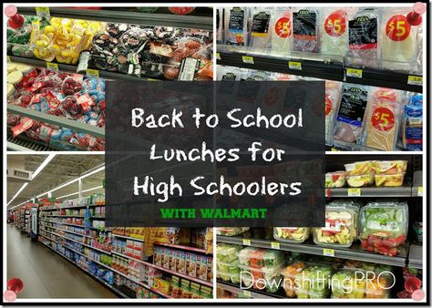 Get back into fall madness with Back to School Lunches for your High Schooler with Walmart #CollectiveBias #AD @DownshiftingPRO Lunches For High Schoolers, Cold School Lunches, High School Lunches, Back To School Lunches, Fun Kid Lunch, Ideas For Back To School, Lunch Packing, Back To School Lunch Ideas, Easy School Lunches