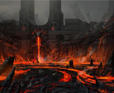 Doom Environment Concept Art, Fantasy Forge Concept Art, Evil Kingdom, Fantasy Forge, Dark Souls 2, Naruto Uchiha, Fantasy Story, Fantasy Places, Fantasy Setting