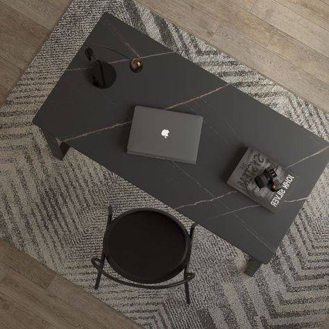 Choose between white, black, and grey veined stone tops, and two sleek metal leg designs to suit your taste. Perfect for a small dining area or home office, our beautifully designed stone desks add style and function to any space.  

▪️ Top Material: Sintered Stone 
▪️ Highly scratch resistant to marks and scratches 
▪️ All Natural - Resin free  

#interiordesign #interior #interiors #design #homedecor #decor #home #homedesign #designinspiration #interiordesigner #interiordesignideas Stone Top Desk, Black Stone Table, Stone Desk, Workstations Design, Stone Table Top, Small Dining Area, Sintered Stone, Interiors Design, Small Dining