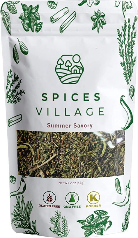 Amazon.com: Spices Village Mediterranean Seasoning, Drying Mint Leaves, Savory Spice, Mint Herb, Summer Savory, Peppermint Leaves, Spices And Herbs, Mint Leaves, Drying Herbs