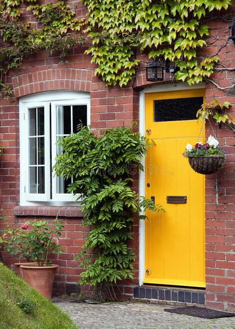 Colored paints. Close up of a color palette with various colors , #AD, #Close, #paints, #Colored, #colors, #palette #ad Yellow Front Door, Interior Door Colors, Green Doors, Red Brick Exteriors, Orange Front Doors, Best Front Door Colors, Exterior Door Colors, Cottage Front Doors, Yellow Front Doors