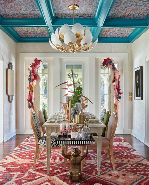 Maximalism Interior Design, Maximalism Interior, Tuscan Interior, Kips Bay Showhouse, Austin Interior Design, The Shade Store, Show House, Up House, The Dining Room