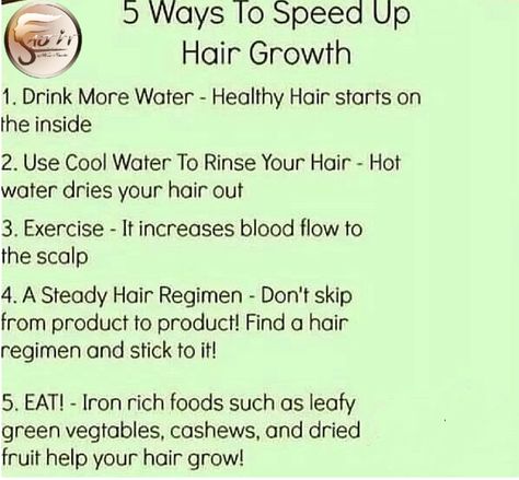 How To Speed Up Hair Growth, Speed Up Hair Growth, Style Improvement, Speed Hair Growth, Dry Hair Remedies, Make Your Hair Grow Faster, Hair Fall Remedy, Nice Hairstyles, Growing Out Hair