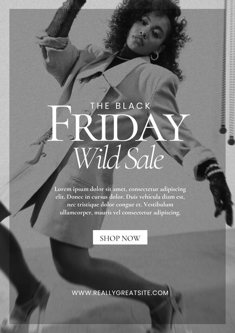 We are delighted to introduce to you our latest Black Friday edit. Fully customasible Canva templates. Click here to shop! #blackfriday #blacksale #fridaysale #cybermonday #blackfridaysale #poster #newsletter #glitch #animated #video #blackfridaygraphics #blackfridayposter #black #white #fashion #9inchideas #canva #templates #freebies #graphics #canvalove #canvacreate #canvachallenge #canvatemplates #orange #white #elegant #minimal #graphicdesign #design #graphicdesigner #artwork #graphicart Black Friday Poster, Black Friday Sale Flyer, Black Friday Flyer, Black And White Vintage, Sale Flyer, Canva Design, Black White Fashion, Custom Branding, Design Website