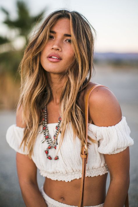 Rocky Barnes, Boho Crop Tops, Boutique Trends, Boho Beauty, Balayage Hair, New Hair, Rocky, Balayage