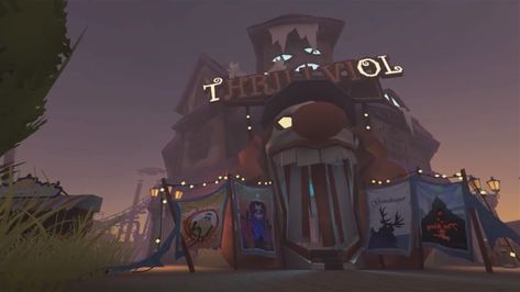 Circus Banner Discord, Map Game, Dark Circus, Map Games, River Park, Drawing Style, Identity V, Hitman Reborn, Identity Art