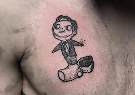 Office Tattoo Ideas, The Office Tattoo Ideas, The Office Cpr, The Office Tattoo, Jim And Pam, Art Inspired Tattoos, Vegas Tattoo, Geometric Sleeve Tattoo, Z Tattoo