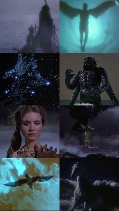 Magic Aesthetic Beautiful, Whimsical Movies, 80s Fantasy Aesthetic, Technicolor Film, Clash Of The Titans 1981, Requiem Of A Dream, Cool World, Clash Of The Titans, The Titans