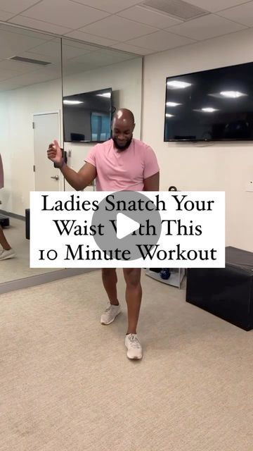 Dr. Akanni Salako | Body Transformation Coach on Instagram: "Full workout on YouTube!   Day 2 of the weekend movement challenge 🙌🏾  This is a QUICK & EASY 10 minute workout to improve your mobility, increase blood flow, release feel good hormones, and give you that energy boost to start the day.   You can do this DAILY because it won’t leave you feeling sore and beat up.   Let’s get to it ladies.  Full workout can be found on my channel.   Comment “YOUTUBE” (no spaces) and I’ll message you the link!  . . . #morningworkout #quickworkout #hiitworkout" Good Morning Workout Exercises, Morning Workout Routine At Home, Morning Gym Workout, Movement Challenge, Video Exercises, Beginners Exercise, Quick Workout At Home, Waist Exercise, Transformation Coach