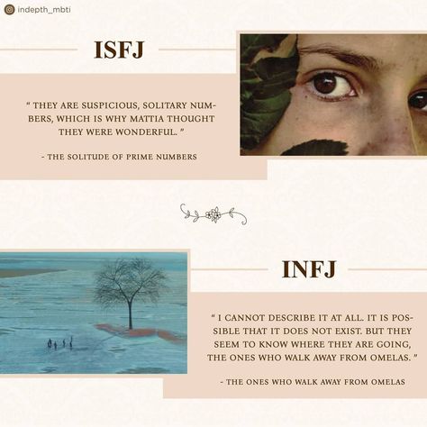 Infj Partner Personality Types, Isfj Vs Infj, Isfj Infj Relationship, Isfj Booklist, Isfj Girlfriend, Isfj Quotes, Isfj And Infj, Isfj Things, Mbti Quotes