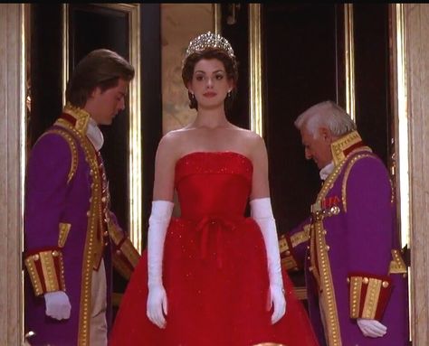 Princess Diaries 2 Princess Diaries Red Dress, Princess Diaries 1, Mia Thermopolis, Princes Diaries, Princess Diaries 2, Diary Movie, The Princess Diaries, Princess Diaries, Royal Engagement