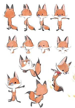 Winners of the “Fox Adventurer” Challenge Cartoon Sneakers, Cartoons Characters, Fox Character, Drawing Kids, Characters Cartoon, Character Design Challenge, Fox Drawing, Fox Illustration, 캐릭터 드로잉