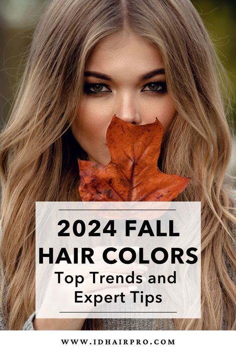 Discover the latest trends in fall hair colors for 2024 with IdHAIR North America! Explore our expert guide to find which shade will best suit your autumn style, from warm Champagne Blondes to deep Smokey Brunettes and vibrant Cowboy Coppers. Get the scoop on maintaining radiant hues throughout the season, ensuring your hair stays as vibrant as the fall foliage. Hair Colour Trends Autumn 2024, Balayage Hair For Fall 2024, Fall Hair Vibes, Fall Hair Trends 2024 Color, Latest Hair Color Trends 2024, Blonde Autumn Hair, Hair Color For Fall 2024, Autumn Hair Colors 2024, Fall Hair Trends 2024 Blonde