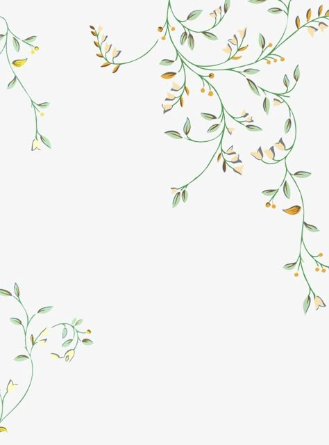 green,Flower vine,Flower vine,Beautiful,Fresh,natural Vine Illustration Design, Flower Garland Drawing, Vine Pattern, Vine Flowers, Flower Vines, Vine Wallpaper, Background Ideas For Drawings, Ivy Flower, Vine Drawing