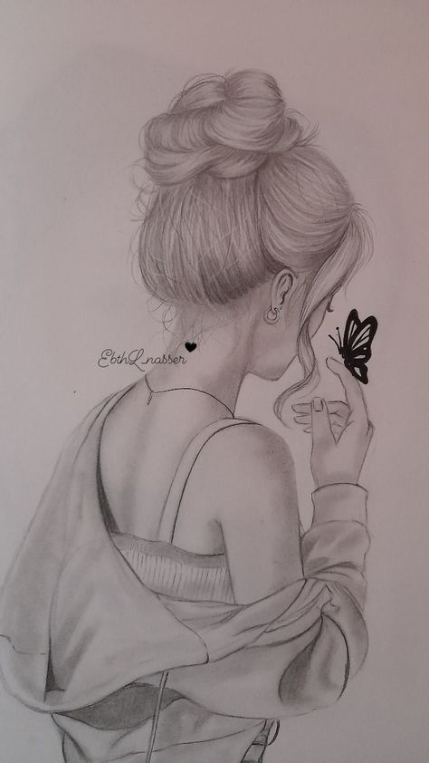 Girly Drawings Sketches, Girly Drawings Pencil, Alone Draws Ideas, Girly Drawings Aesthetic, Pencil Drawing Inspiration Creativity Sketch, Drawing Ideas Unique, Picture For Drawing, Girly Art Illustrations Life, Easy Nature Drawings