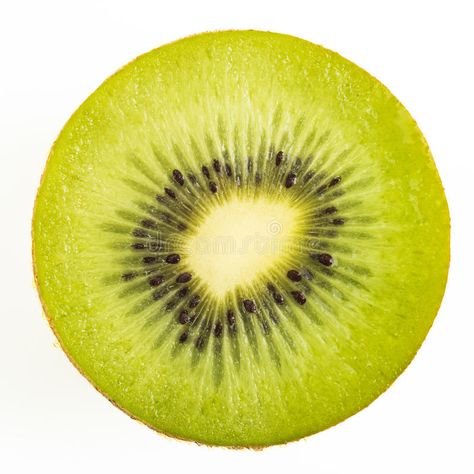 Slice of kiwi. On white background , #sponsored, #kiwi, #Slice, #background, #white #ad Kiwi Photography, Kiwi Slice, Fruit Chip, Kiwi Fruit, Gcse Art, Background White, Positive And Negative, Raw Material, Kitchen Art