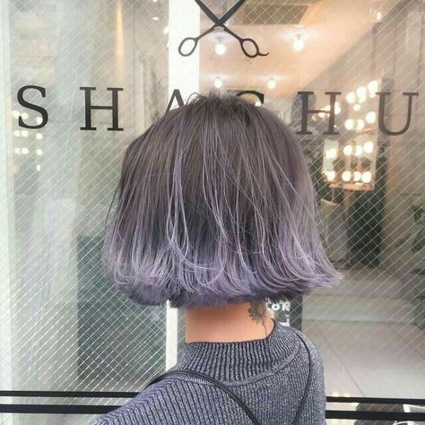 ꒰ 彡ｐｉｎｔｅｒｅｓｔ: @ｈｏｅｆｏｒｙａｎｊｕｎ彡 ꒱ Short Hair Color Ideas, Best Short Hair, Cool Short Hairstyles, Short Hair Color, Grey Hair Color, Girl Short Hair, Hair Color Ideas, Grey Hair, Bob Hairstyle