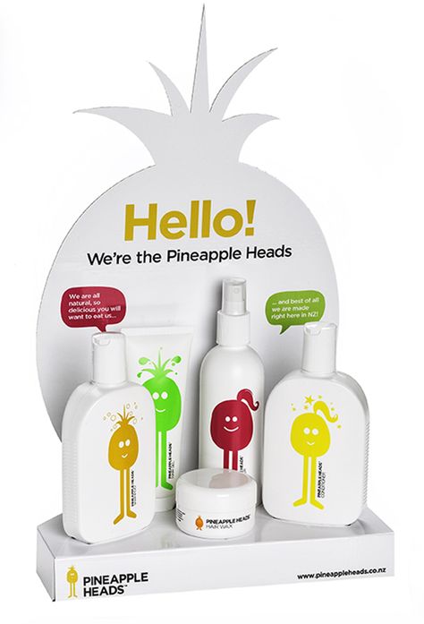 Kids hair products... Product Display Ideas Creative, Posm Design Creative Retail Displays, Product Display Design Creative, Kids Packaging Design, Product Display Design, Beauty Product Display, Hair Product Packaging, Product Display Ideas, Kids Hair Products