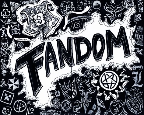 Fandom Symbols, Fangirl Problems, Fandoms Unite, Fandom Crossover, Nerd Girl, Superwholock, Book Fandoms, The Hobbit, Supernatural