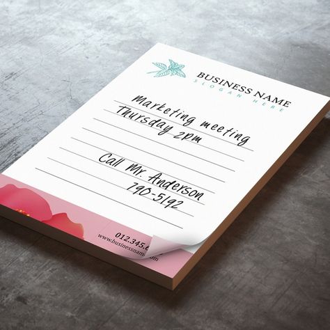 Notepad Printing - Print Custom Notepads and Memo Pads | UPrinting Custom Notepads, Event Giveaways, Custom Notepad, Market Displays, Memo Pads, Personalized Notepad, Menu Planners, Craft Markets, Writing Supplies