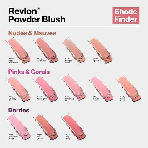 Revlon Powder, Revlon Blush, Blush Face, Shiny Lipstick, Revlon Makeup, Blush Powder, Pigment Coloring, Powder Blush, Blush Brush