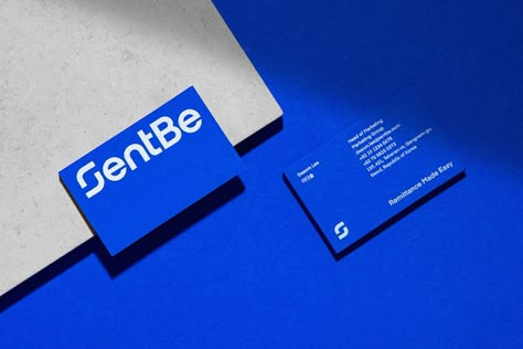 SentBe is a rapidly growing global foreign exchange total solution company in Korea. Initially, the brand targeted foreign workers and sole proprietors with small remittance services but has expanded to offer specialized foreign exchange services for corp… Business Card Layout Design, Sticker Pack Design, Integrated Marketing Communications, Contents Layout, Business Cards Layout, Brand Manual, Name Card Design, Business Card Inspiration, Blue Bath