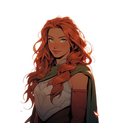 Ireena Kolyana Curse of Strahd Ireena Kolyana Art, Strawberry Blonde Female Character Art, Auburn Hair Character Art, Ginger Character Design, Curse Of Strahd Art, Female Dnd Character Art, Ireena Kolyana, Nine Of Pentacles, Curse Of Strahd