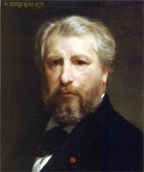 Self-Portrait by William-Adolphe Bouguereau, 1879 William Bouguereau, Adolphe Bouguereau, William Adolphe, William Adolphe Bouguereau, John William Waterhouse, Academic Art, Ideal Beauty, Pierre Auguste Renoir, European Art