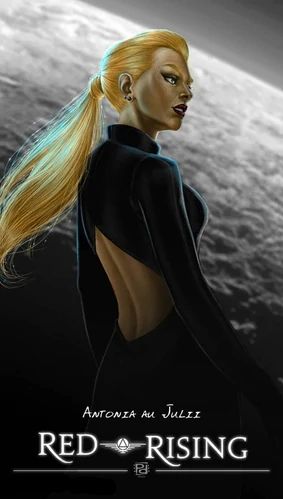 Antonia au Severus–Julii | Red Rising Wiki | Fandom The Namesake, Bad Relationships, Red Rising, History Events, Yellow Violet, High Cheekbones, Audible Books, Golden Hair, Space Opera