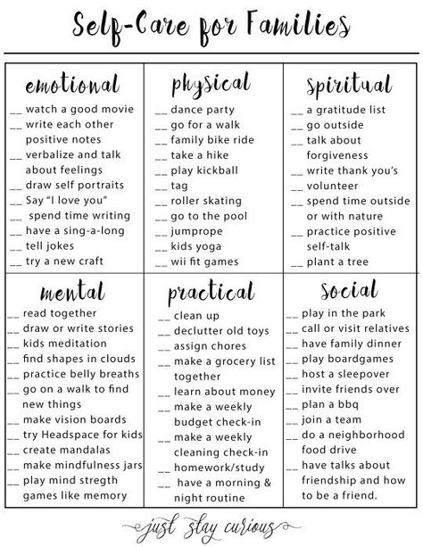 Download the self care for families checklist Autoimmune Journal, Uppfostra Barn, Spiritual Motivation, Ricky Gervais, Dream Live, Smart Parenting, Family Therapy, Mom Stuff, Parenting Skills